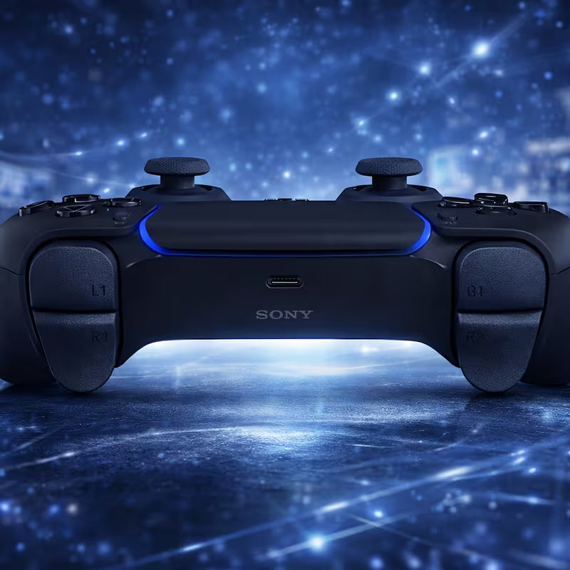 Mando Inalámbrico Dualsense para Sony Playstation 5, Negro (Versión Internacional)