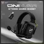 🎧 ONIKUMA Auriculares Gamer Inalámbricos 4 Modos