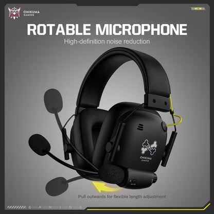 🎧 ONIKUMA Auriculares Gamer Inalámbricos 4 Modos