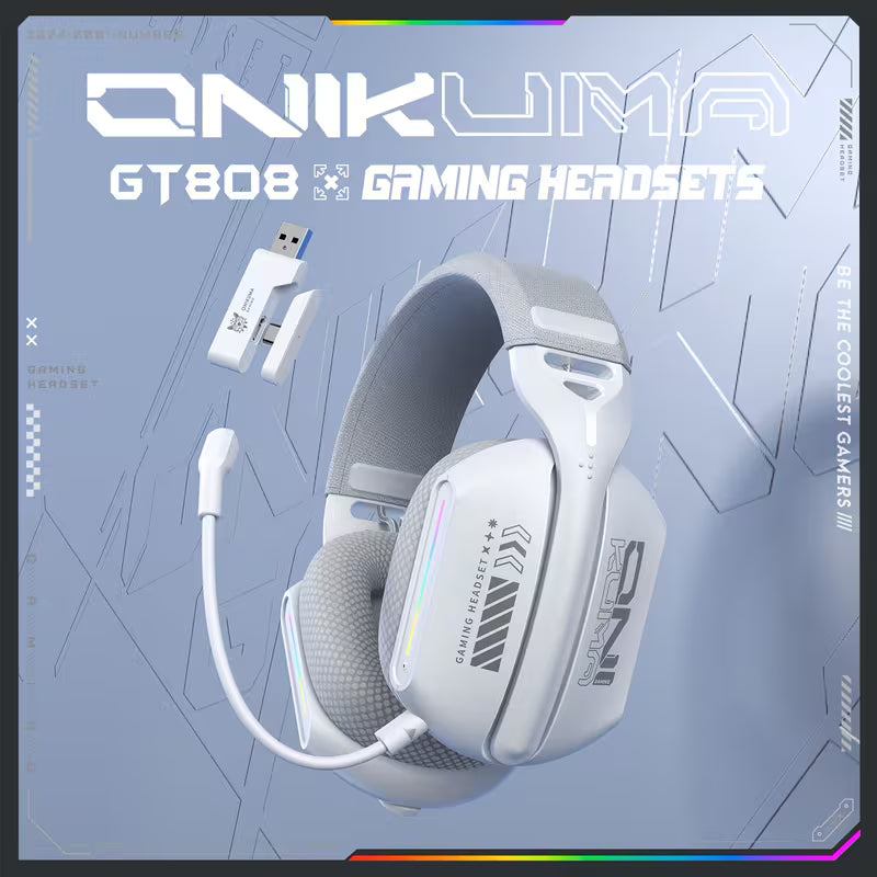 🎧 Auriculares Gamer Inalámbricos ONIKUMA RGB