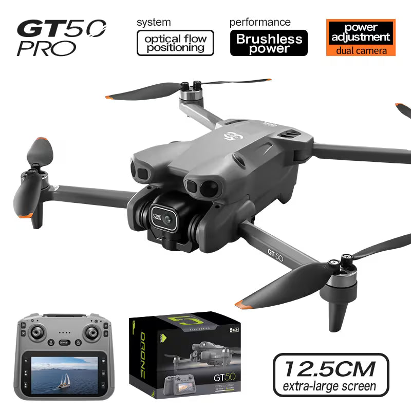 🚁 GT50 UAV – Drone FPV con 2 Baterías y Cámara Dual 720P