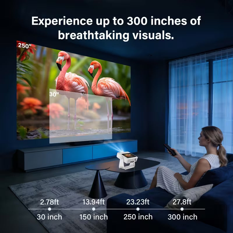Proyector de Cine en Casa Inteligente 4K