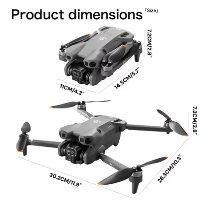 🚁 GT50 UAV – Drone FPV con 2 Baterías y Cámara Dual 720P
