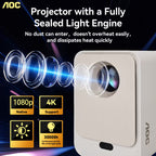 Mini Proyector AOC Smart 1080P con Android 12