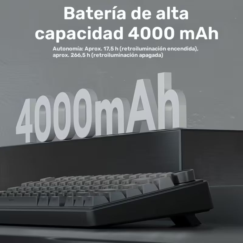 🎮 AULA Teclado Mecánico Inalámbrico 75% – LEOBOG Reaper